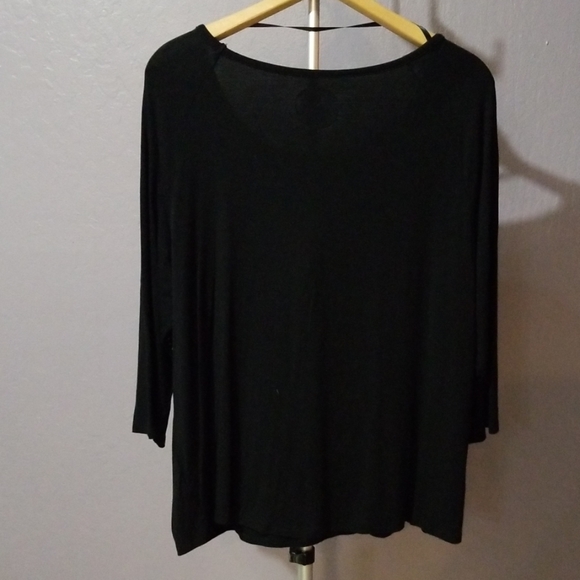 Inc Sparkly black top. Size 0 - Picture 4 of 5